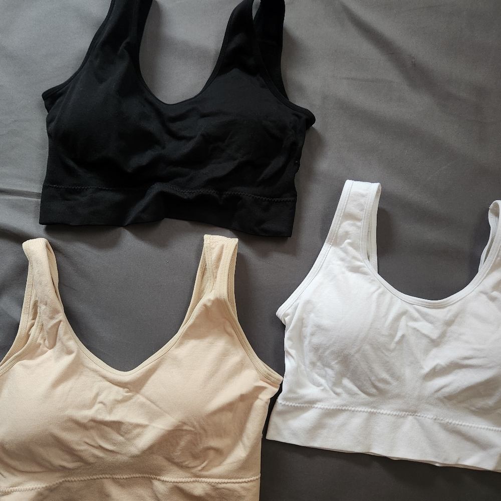 Nordstrom 3 Pack Bralettes
